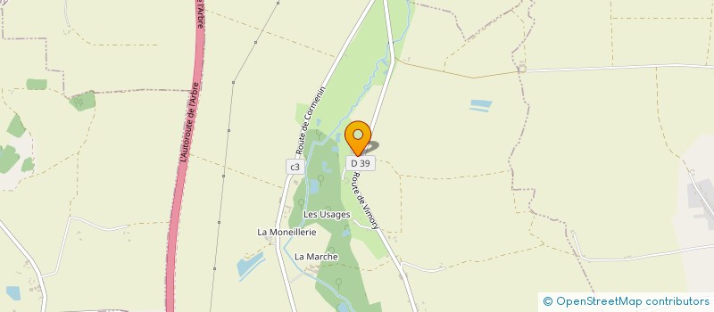 localisation de l'entreprise MONSIEUR FLORIAN THOMAS à SAINT-HILAIRE-SUR-PUISEAUX