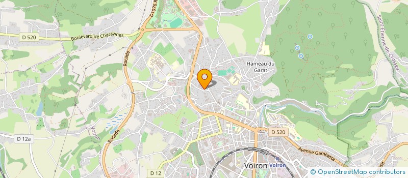 localisation de l'entreprise MONSIEUR FLORIAN THOMASSET à VOIRON