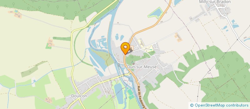 localisation de l'entreprise MONSIEUR FLORIAN TIERCELET  DUN-SUR-MEUSE