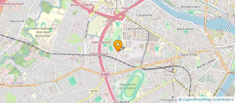 localisation de l'entreprise MONSIEUR FLORIAN TOUITOU  TOULOUSE