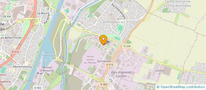 localisation de l'entreprise MONSIEUR FLORIAN TRIGOUST  COLOMBELLES