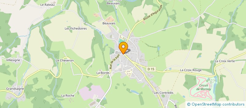 localisation de l'entreprise MONSIEUR FLORIAN TROTTIER à BONNAT