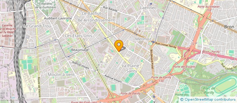 localisation de l'entreprise MONSIEUR FLORIAN UGHETTO-PIAMPASCHETTO  LYON