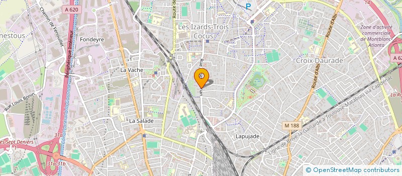 localisation de l'entreprise MONSIEUR FLORIAN VACCHER  TOULOUSE