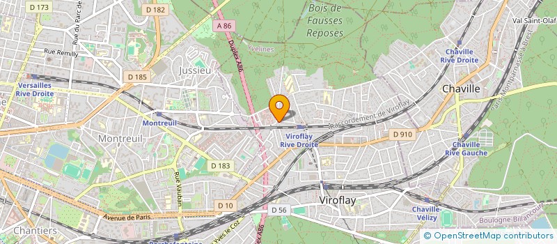 localisation de l'entreprise MONSIEUR FLORIAN VACHEZ  CREST