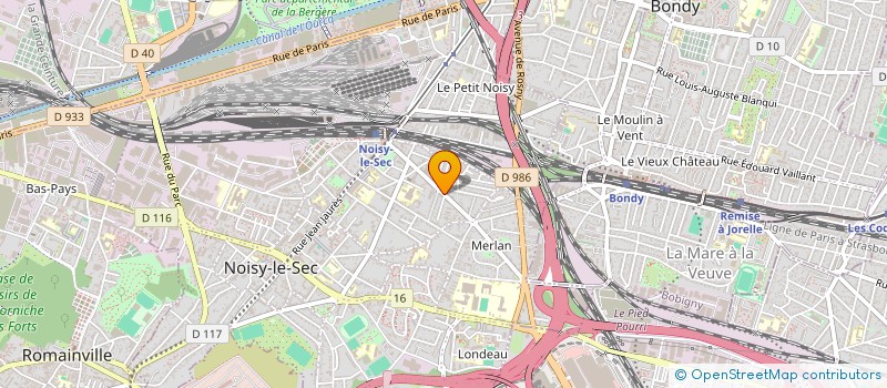 localisation de l'entreprise MONSIEUR FLORIAN VADUVA à NOISY-LE-SEC