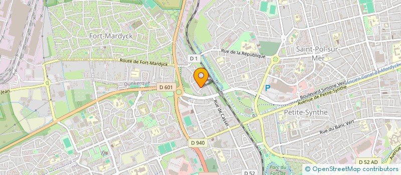 localisation de l'entreprise MONSIEUR FLORIAN VAESKEN  DUNKERQUE