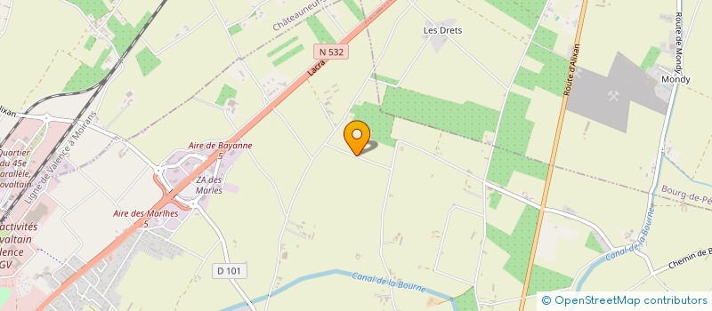 localisation de l'entreprise MONSIEUR FLORIAN VAGANAY  ALIXAN