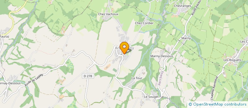 localisation de l'entreprise MONSIEUR FLORIAN VAJEU  ARBUSIGNY