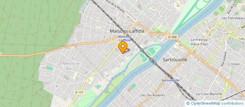 localisation de l'entreprise MONSIEUR FLORIAN-VALERE RAFFENNE à MAISONS-LAFFITTE