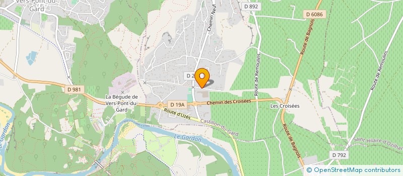 localisation de l'entreprise MONSIEUR FLORIAN VAN BEVEREN  SAINT-BONNET-DU-GARD