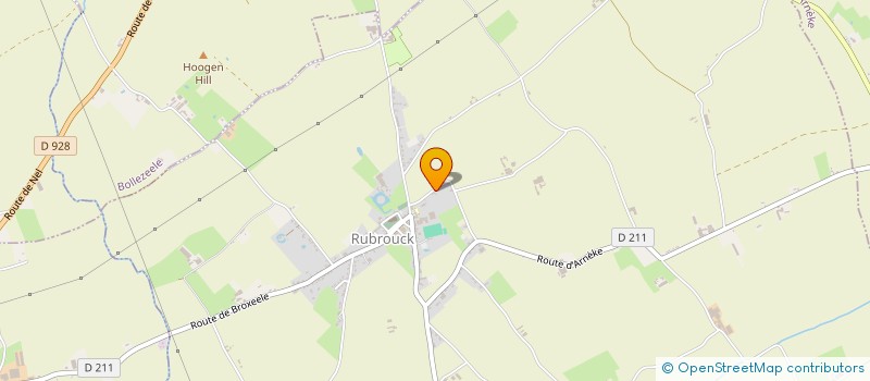 localisation de l'entreprise MONSIEUR FLORIAN VANDENBERGUE  RUBROUCK
