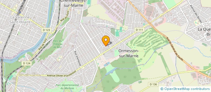 localisation de l'entreprise MONSIEUR FLORIAN VANEYCKE à ORMESSON-SUR-MARNE