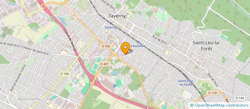 localisation de l'entreprise MONSIEUR FLORIAN VANPOUCKE  TAVERNY