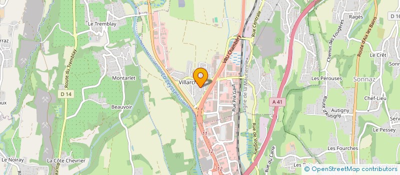 localisation de l'entreprise MONSIEUR FLORIAN VARESANO  VOGLANS