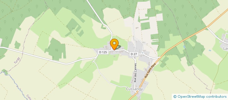 localisation de l'entreprise MONSIEUR FLORIAN VAROQUIER  CUSSANGY