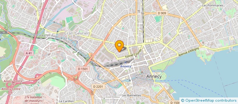 localisation de l'entreprise MONSIEUR FLORIAN VAUTRIN à ANNECY