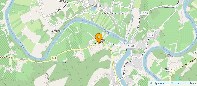 localisation de l'entreprise MONSIEUR FLORIAN VAYSSIERES  DOUELLE