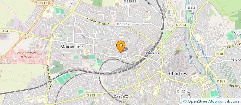 localisation de l'entreprise MONSIEUR FLORIAN VERGEROLLE à MAINVILLIERS