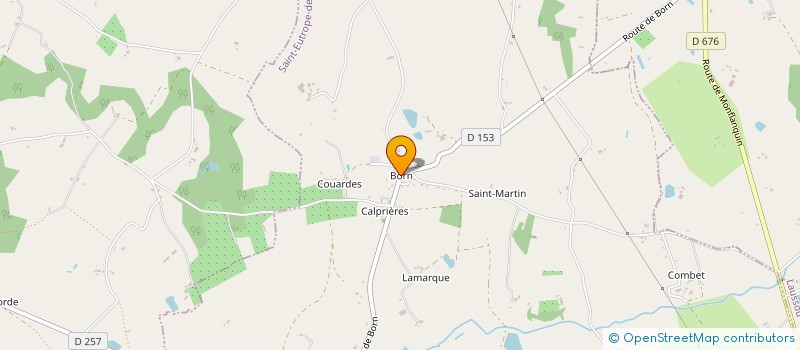 localisation de l'entreprise MONSIEUR FLORIAN VERHAEGHE  SAINT-EUTROPE-DE-BORN