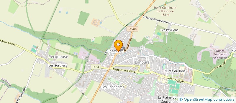 localisation de l'entreprise MONSIEUR FLORIAN VERNON  LIMOURS