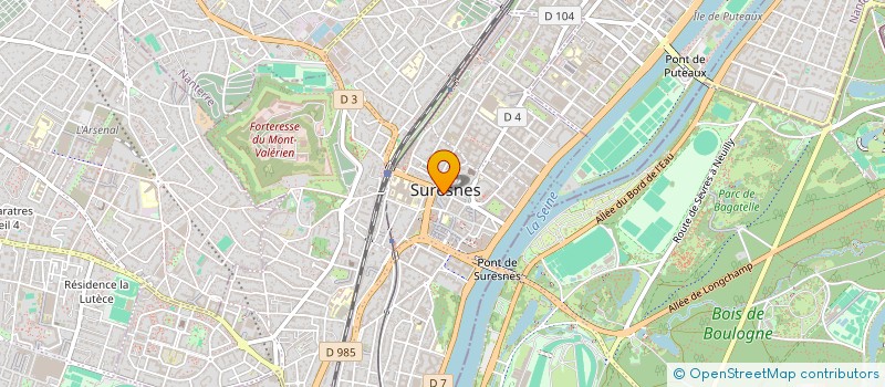 localisation de l'entreprise MONSIEUR FLORIAN VEYSSIERE à SURESNES