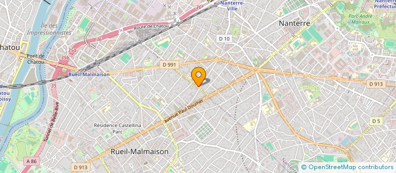 localisation de l'entreprise MONSIEUR FLORIAN VICTORIN  NANTERRE