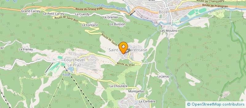 localisation de l'entreprise MONSIEUR FLORIAN VIDONI à COURCHEVEL