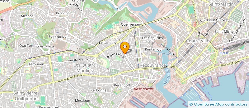 localisation de l'entreprise MONSIEUR FLORIAN VIEILLARD à BREST