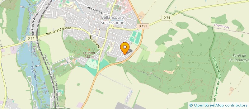 localisation de l'entreprise MONSIEUR FLORIAN VIEIRA  BALLANCOURT-SUR-ESSONNE