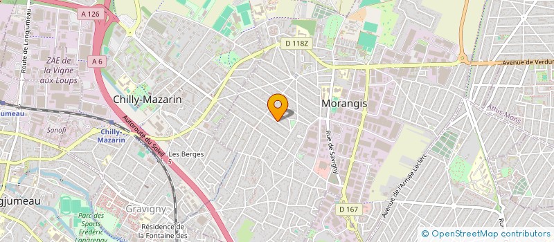 localisation de l'entreprise MONSIEUR FLORIAN VIGIER à MORANGIS