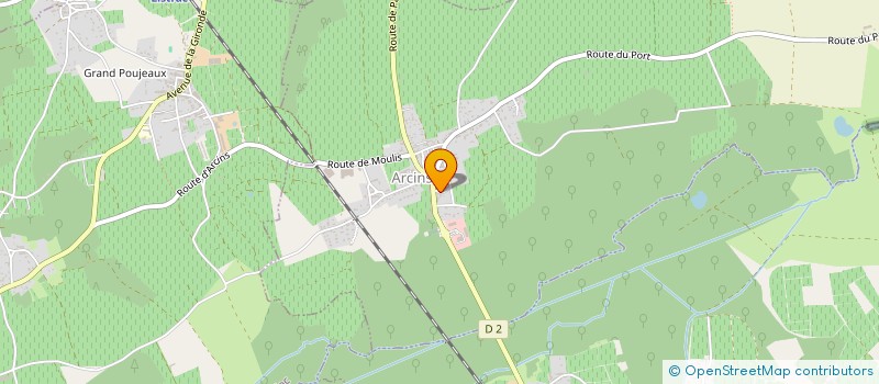 localisation de l'entreprise MONSIEUR FLORIAN VIGNAUD  ARCINS