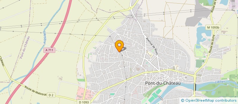 localisation de l'entreprise MONSIEUR FLORIAN VILAR  PONT-DU-CHATEAU