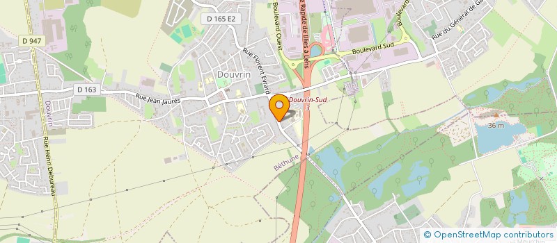 localisation de l'entreprise MONSIEUR FLORIAN VILETTE  DOUVRIN