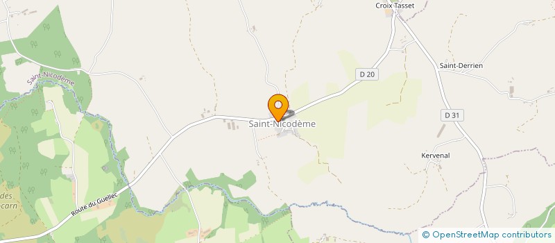 localisation de l'entreprise MONSIEUR FLORIAN VINCENT-CARREFOUR  SAINT-NICODEME