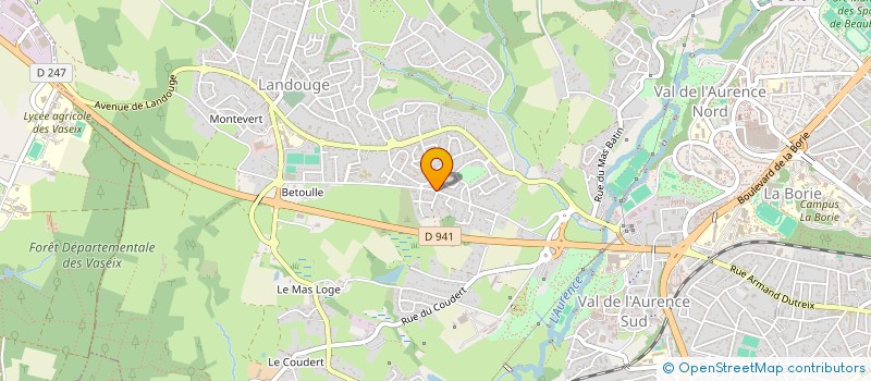 localisation de l'entreprise MONSIEUR FLORIAN VINTEZOUT  CHATEAUNEUF-LA-FORET