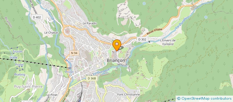 localisation de l'entreprise MONSIEUR FLORIAN VIOLET  BRIANCON