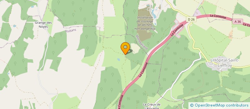 localisation de l'entreprise MONSIEUR FLORIAN VIVIAND  VOILLANS