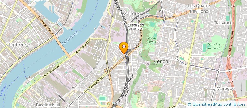 localisation de l'entreprise MONSIEUR FLORIAN VOLFF  CENON