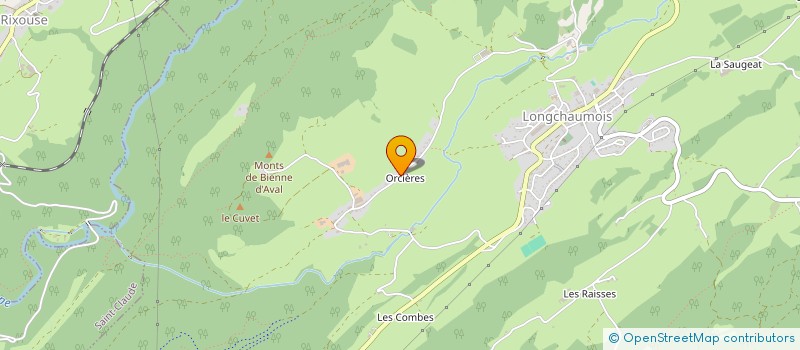 localisation de l'entreprise MONSIEUR FLORIAN VUILLET  LONGCHAUMOIS