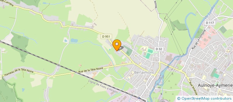 localisation de l'entreprise MONSIEUR FLORIAN WILLIOT  BERLAIMONT