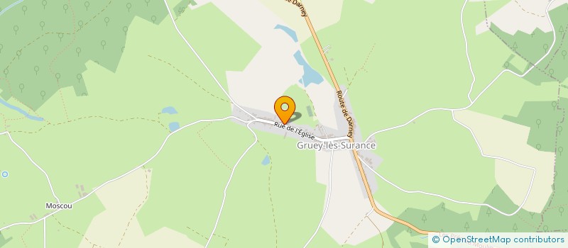 localisation de l'entreprise MONSIEUR FLORIAN WOTTKE  GRUEY-LES-SURANCE