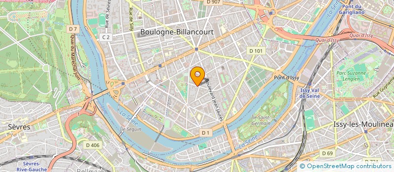 localisation de l'entreprise MONSIEUR FLORIAN WUILLEMIN à BOULOGNE-BILLANCOURT