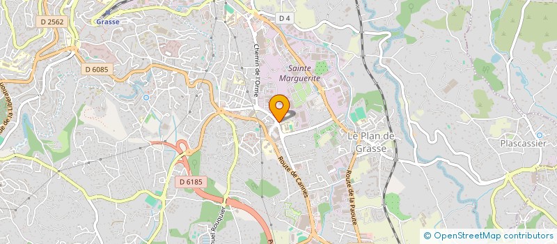 localisation de l'entreprise MONSIEUR FLORIAN ZAWADKA à GRASSE
