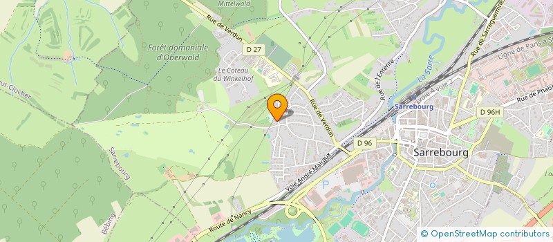 localisation de l'entreprise MONSIEUR FLORIANT GONDRY à SARREBOURG