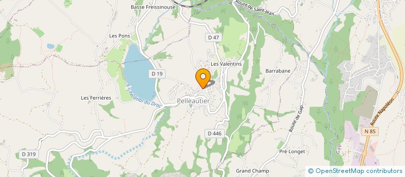 localisation de l'entreprise MONSIEUR FLORIANT MARTINEZ  PELLEAUTIER