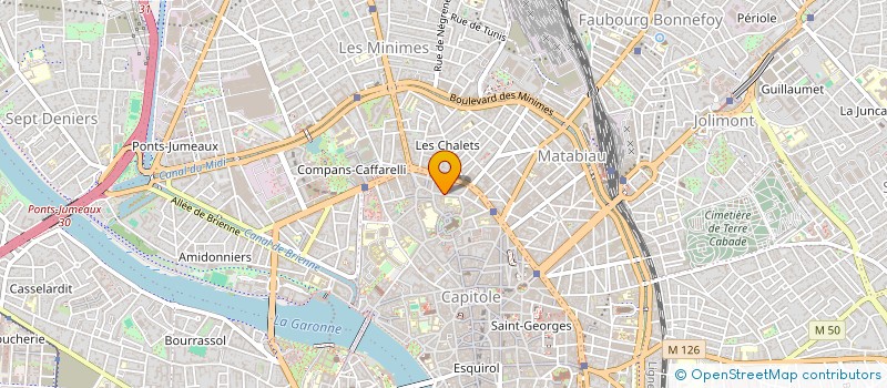 localisation de l'entreprise MONSIEUR FLORIANT MEILHON à TOULOUSE