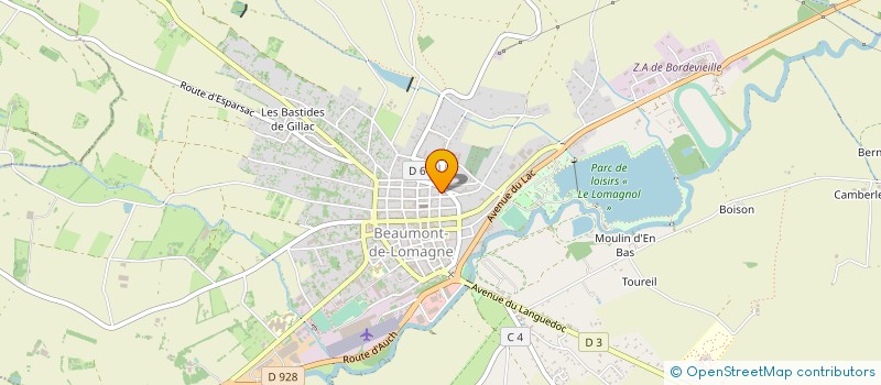 localisation de l'entreprise MONSIEUR FLORIANT MESSEGUE à BEAUMONT-DE-LOMAGNE