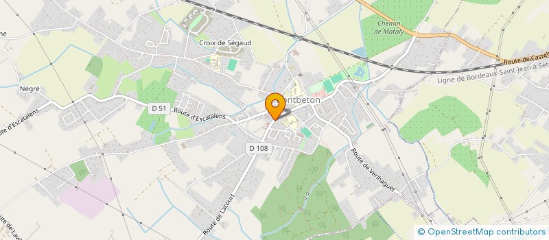 localisation de l'entreprise MONSIEUR FLORIANT PORNIN  MONTBETON