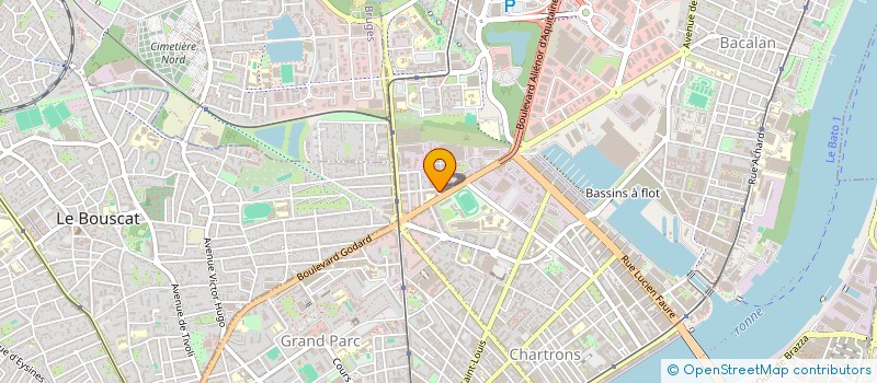 localisation de l'entreprise MONSIEUR FLORIANT SERANDOUR  BORDEAUX